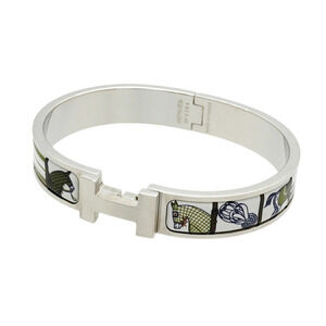HERMES Silver Bracelet